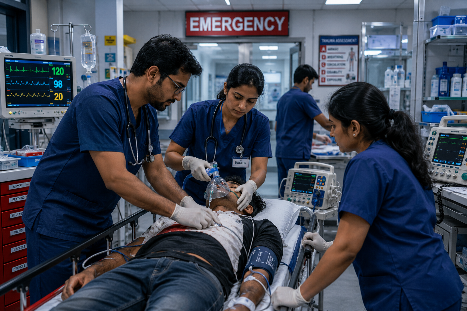 Emergency Medicine at Jyothi Multispeciality Hospital